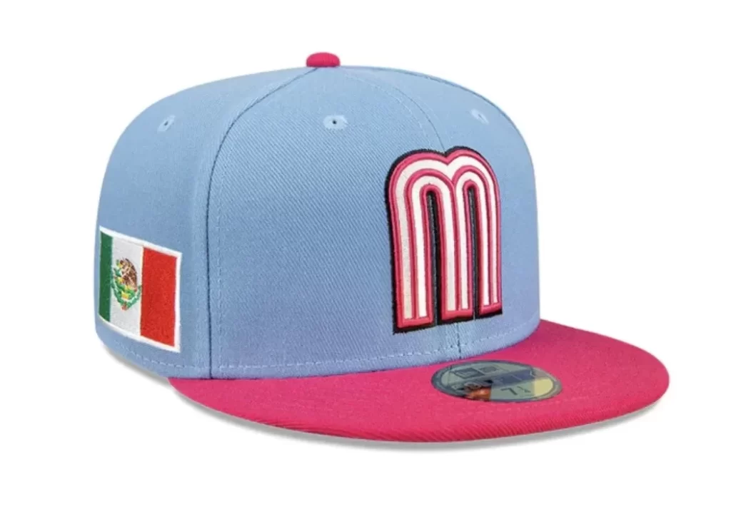 Descubre el elegante y colorido sombrero WBC México en tonos azules y rosados ¡Te sorprenderá! descubre el elegante y colorido sombrero wbc mexico en tonos azules y rosados te sorprendera