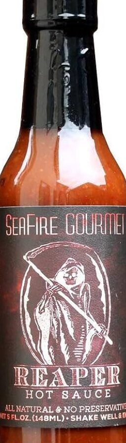 Salsa picante SeaFire Gourmet Reaper: degustación y revisión salsa picante seafire gourmet reaper degustacion y revision