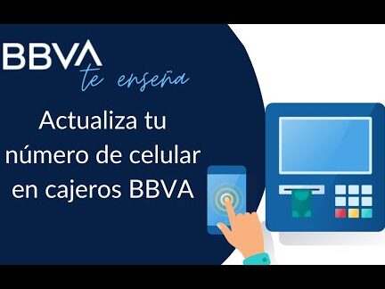 como cambiar el numero de celular en bancomer movil