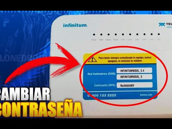 ¿Cómo cambiar la contraseña WiFi de mi modem Telmex? como cambiar la contrasena wifi de mi modem