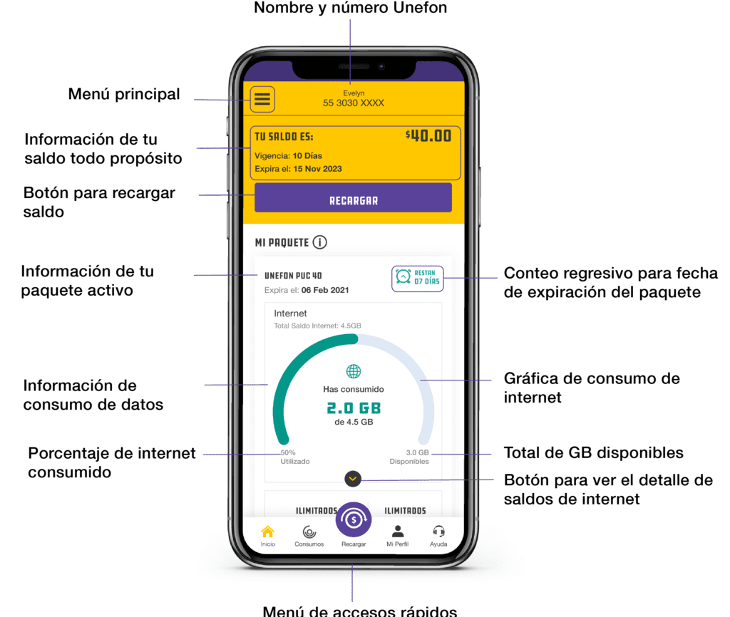 como pedir saldo prestado en unefon