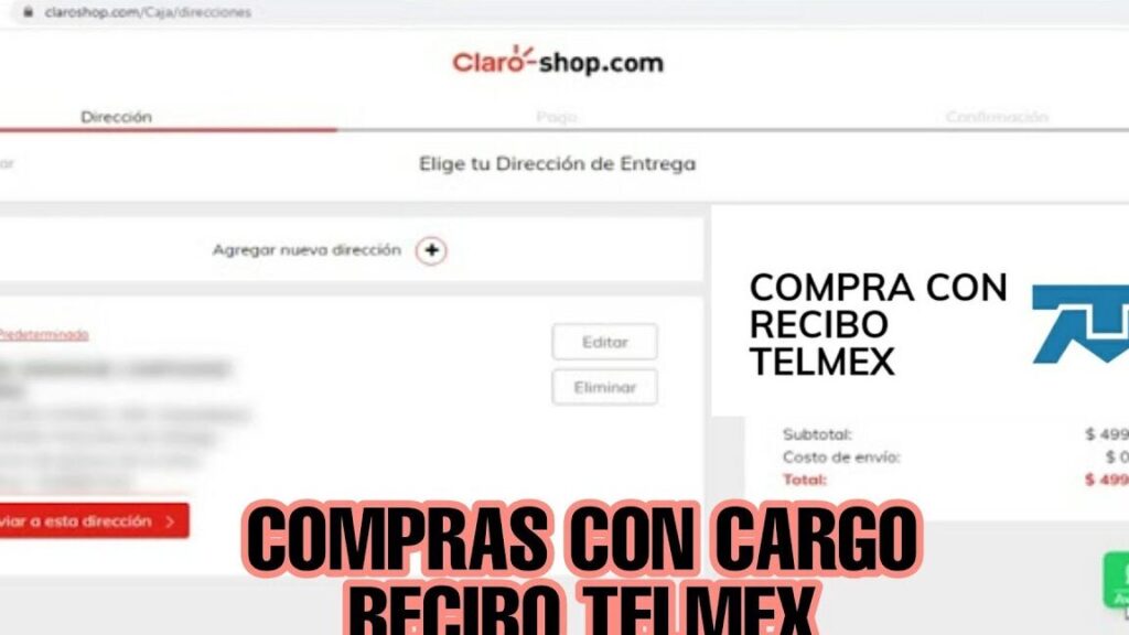 Comprar con cargo a recibo Telmex: Guía paso a paso comprar con cargo a recibo telmex guia paso a paso