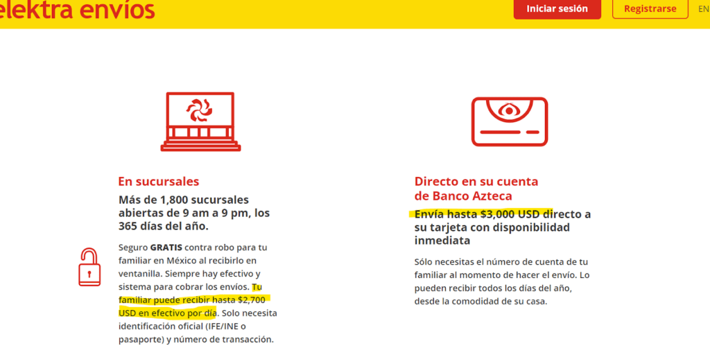 cuanto cobra de comision banco azteca por enviar dinero