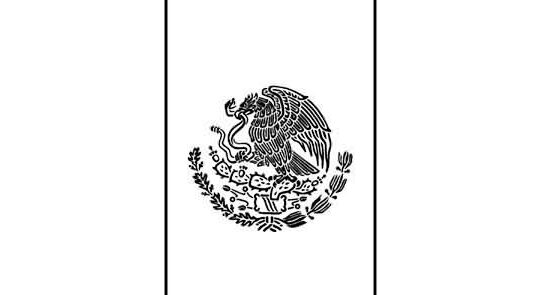 Descarga gratis la bandera de México para colorear e imprimir descarga gratis la bandera de mexico para colorear e imprimir