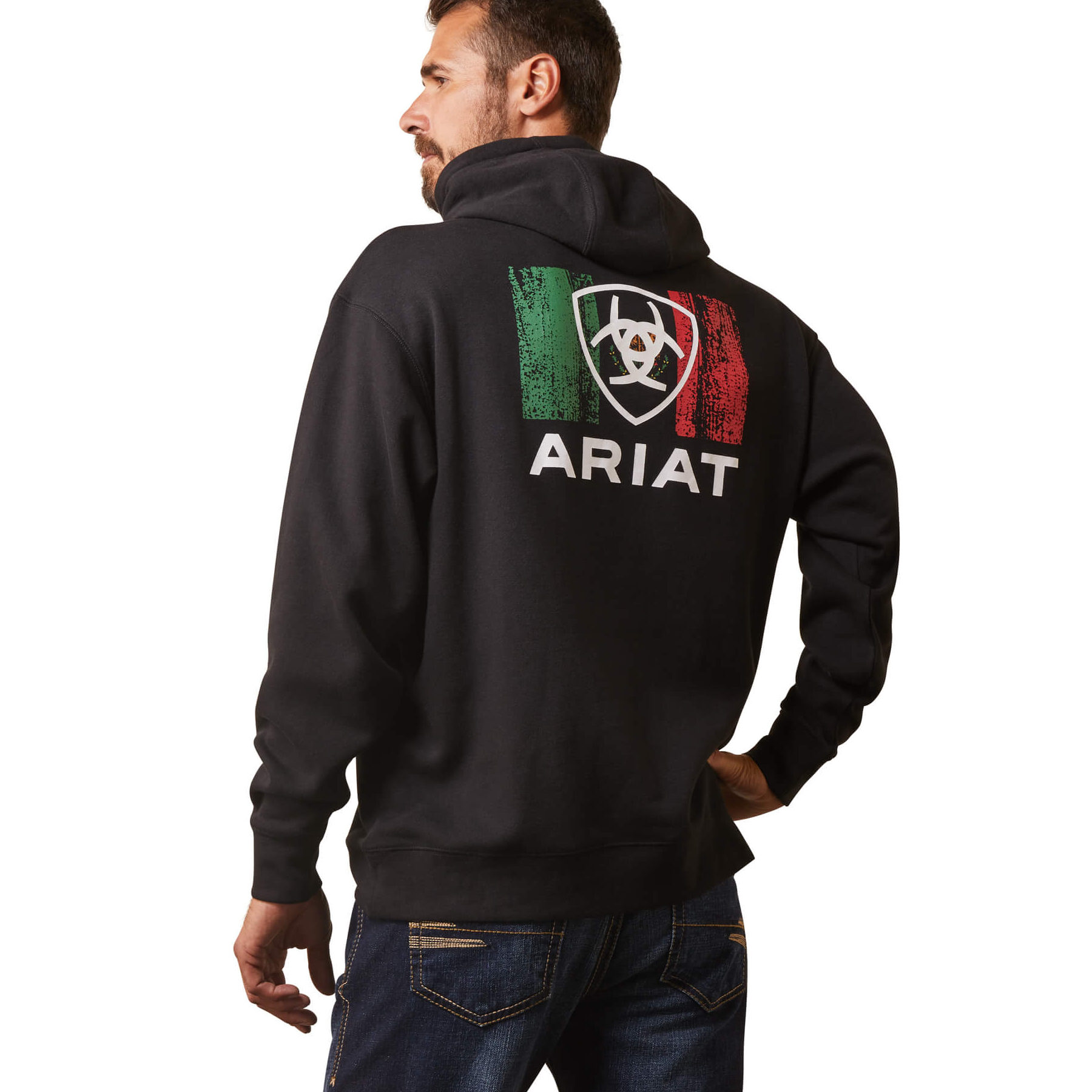 Ariat - Maglietta Uomo Con Bandiera Rustica