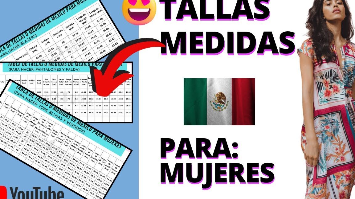Guía completa de tallas de pantalones de mujer en México y USA ...