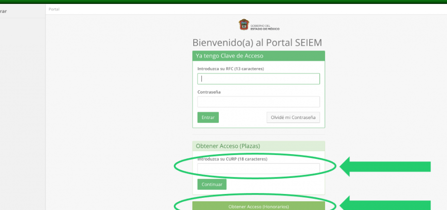mi portal seiem pasos para ingresar al sistema
