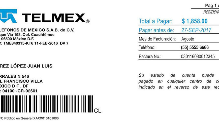 pagar recibo telmex formas de pago como hacerlo y mas