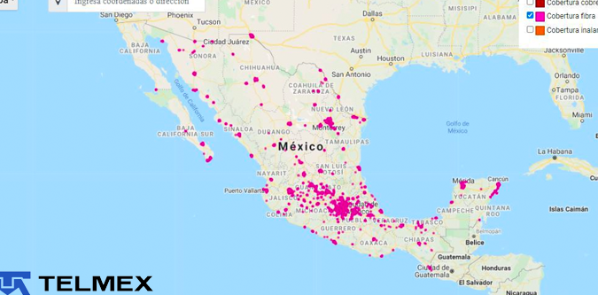 Cobertura Telmex en México cobertura telmex en