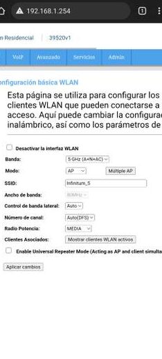 como activar red 5ghz