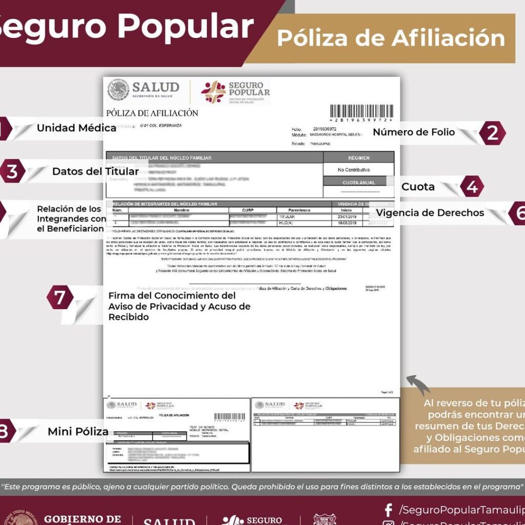 Cómo consultar número de Seguro Popular como consultar numero de seguro popular
