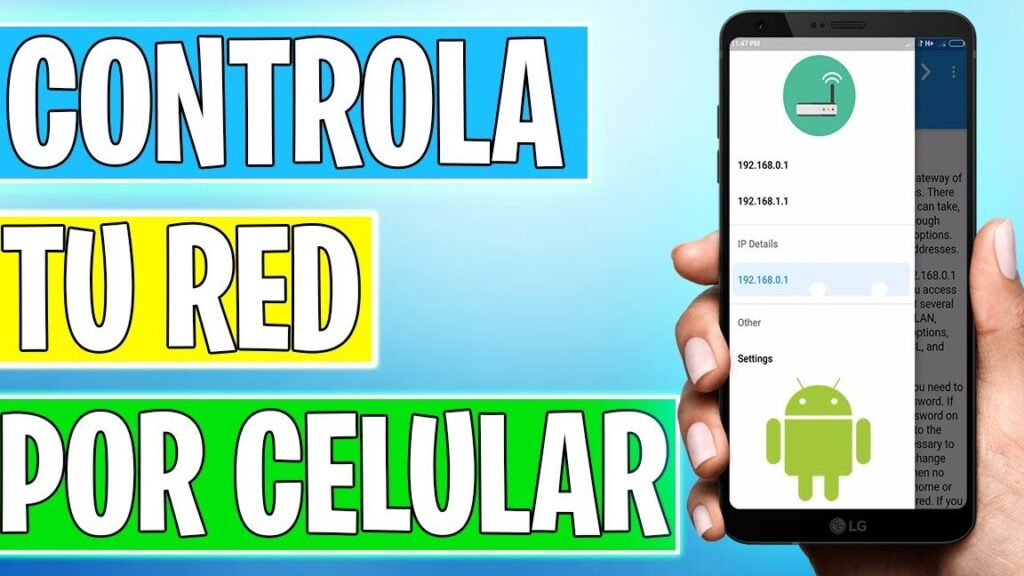 ¿Cómo controlar el Internet de mi casa desde mi celular? como controlar el internet de mi casa desde mi celular