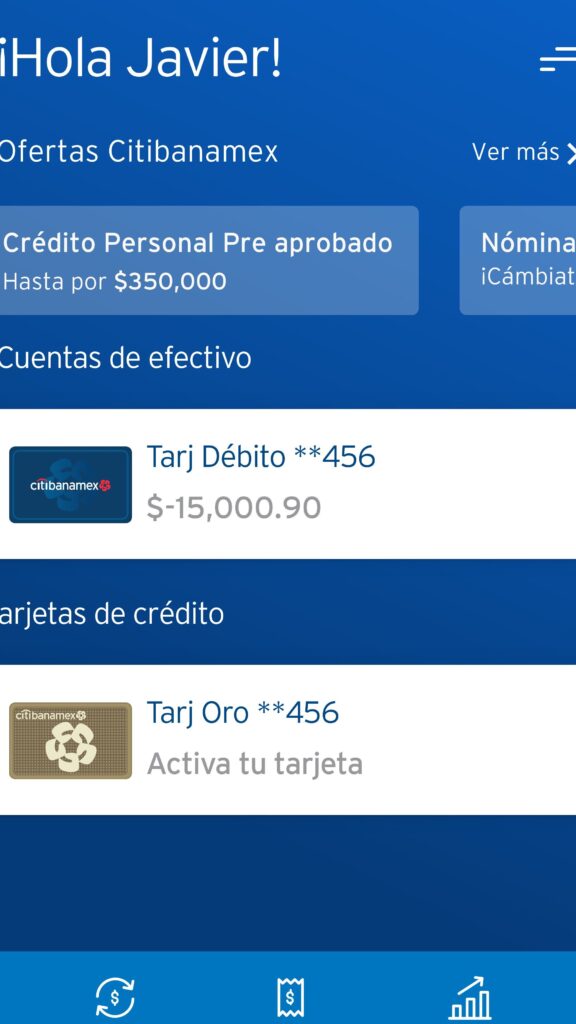 como desbloquear tarjeta de debito o nomina banamex