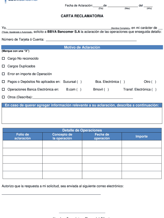 ¿Cómo iniciar una queja o solicitar aclaración en BBVA Bancomer? como iniciar una queja o solicitar aclaracion en bbva bancomer
