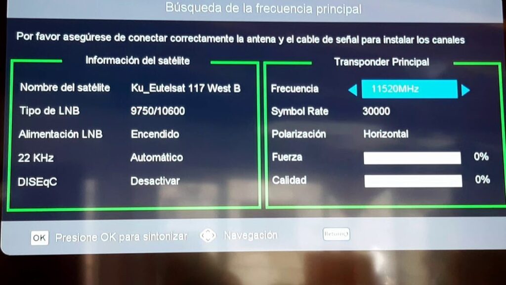 como restablecer la senal de star tv