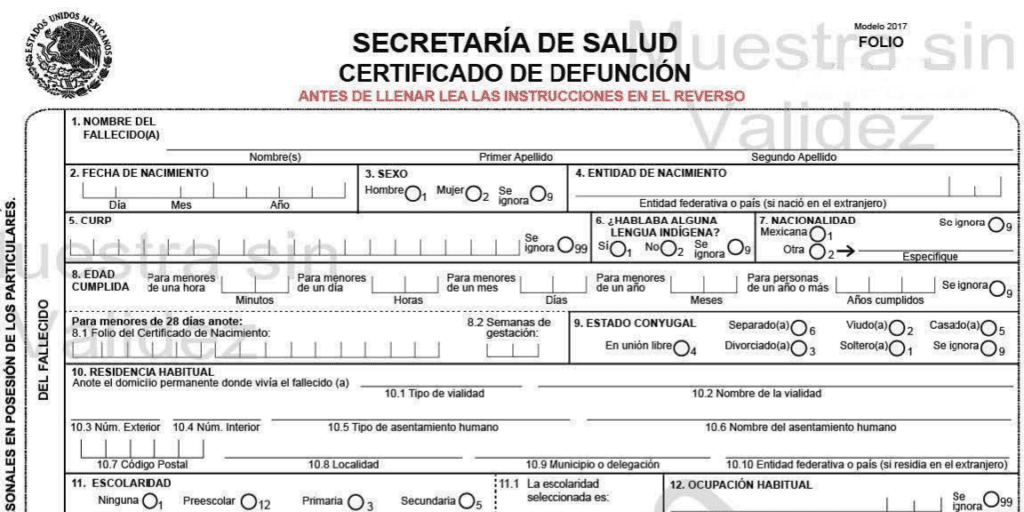 Conoce como obtener el Certificado de Defunción y su importancia conoce como obtener el certificado de defuncion y su importancia
