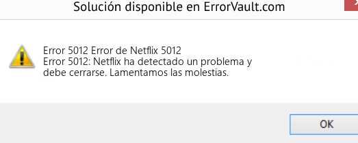 ¿Qué es y cómo solucionar el error 5012 en Netflix? que es y como solucionar el error 5012 en