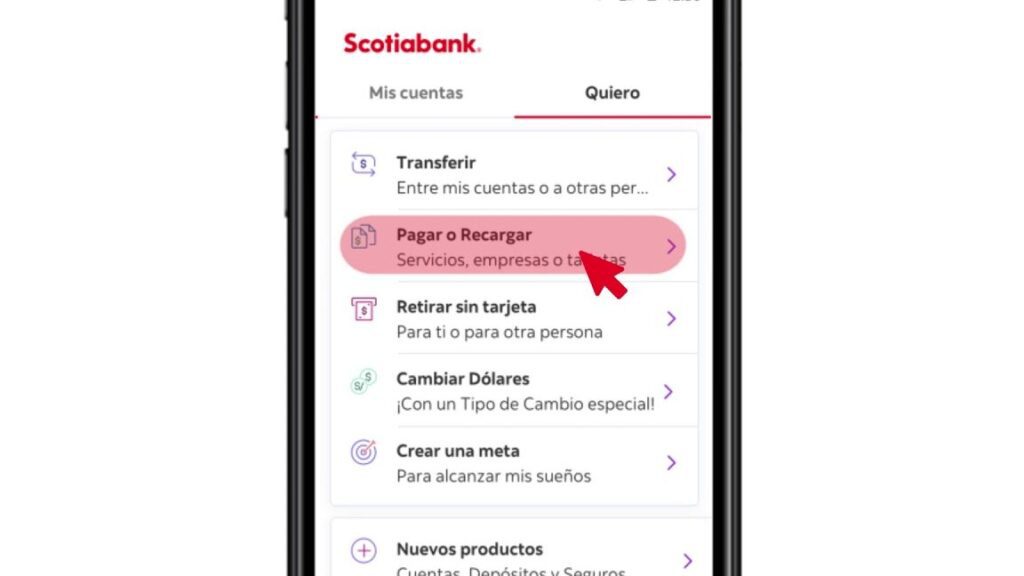 scotiabank como pagar una tarjeta de credito de otro banco