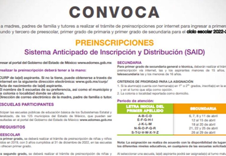 todo lo que debes saber sobre la convocatoria said 2022 2023