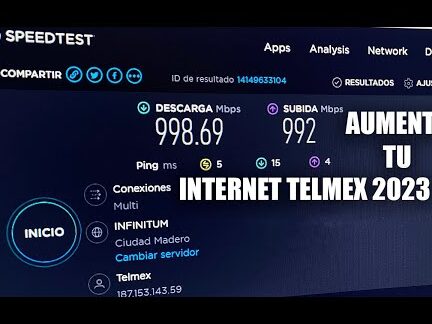 ¿Cómo aumentar la velocidad de Internet Telmex? como aumentar la velocidad de internet