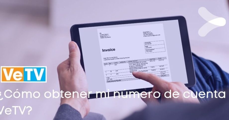 ¿Cómo obtener mi número de cuenta VeTV? como obtener mi numero de cuenta vetv