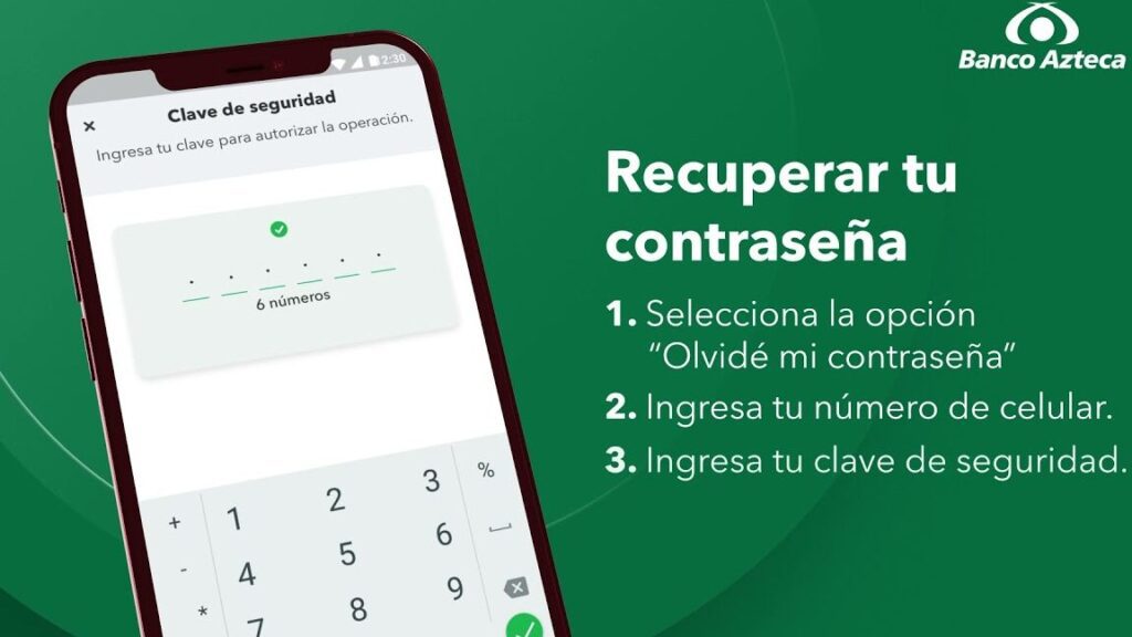 ¿Cómo recuperar usuario y contraseña de Banco Azteca? como recuperar usuario y contrasena de banco azteca