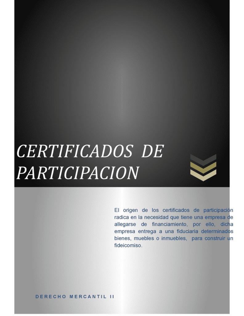 Conoce qué es el Certificado de Participación Mercantil y cómo obtenerlo conoce que es el certificado de participacion mercantil y como obtenerlo