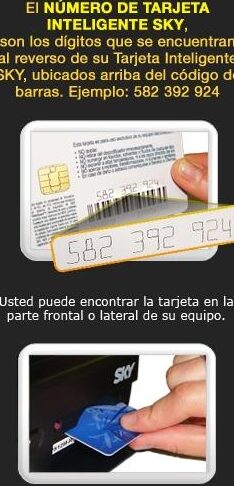 ¿Dónde encuentro el número de tarjeta inteligente VeTV? donde encuentro el numero de tarjeta inteligente vetv