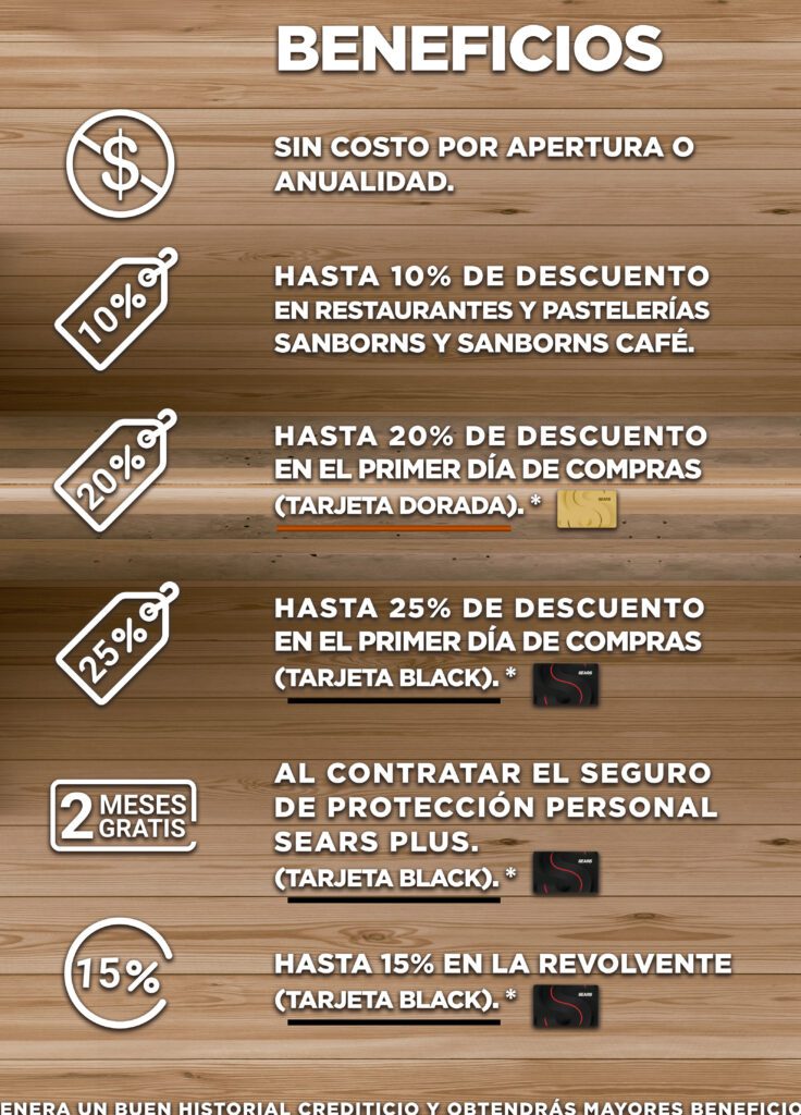 tarjeta de credito sears requisitos y beneficios